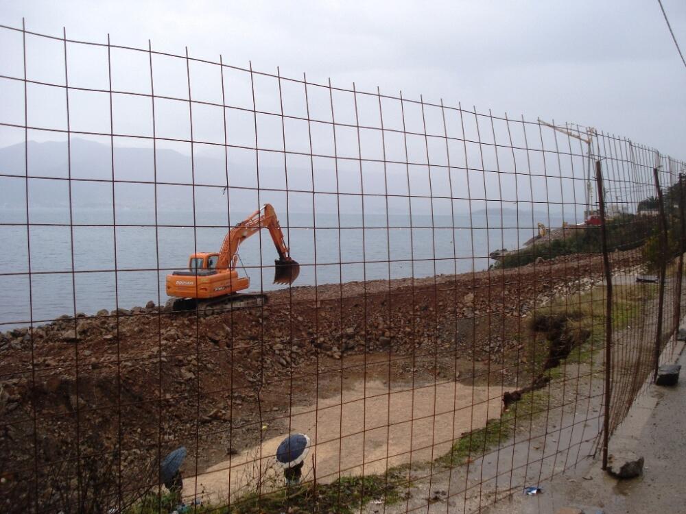 gradilište, primorje