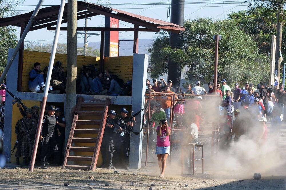 Honduras, zatvor, požar, Foto: Rojters
