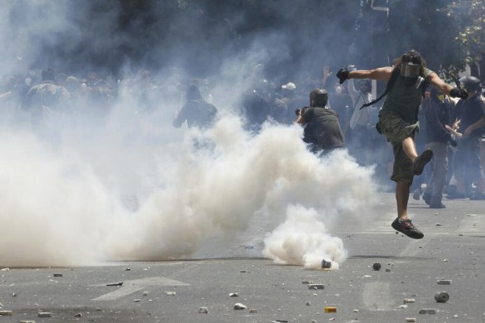 Grčka protesti, Foto: Washingtonpost.com