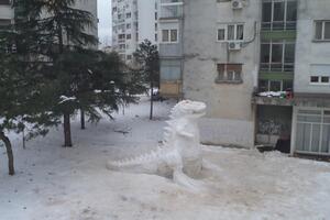Podgorički snježni dinosaurus skoro završen