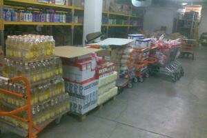 Budva za sjever donirala 70.000 i 10 tona hrane