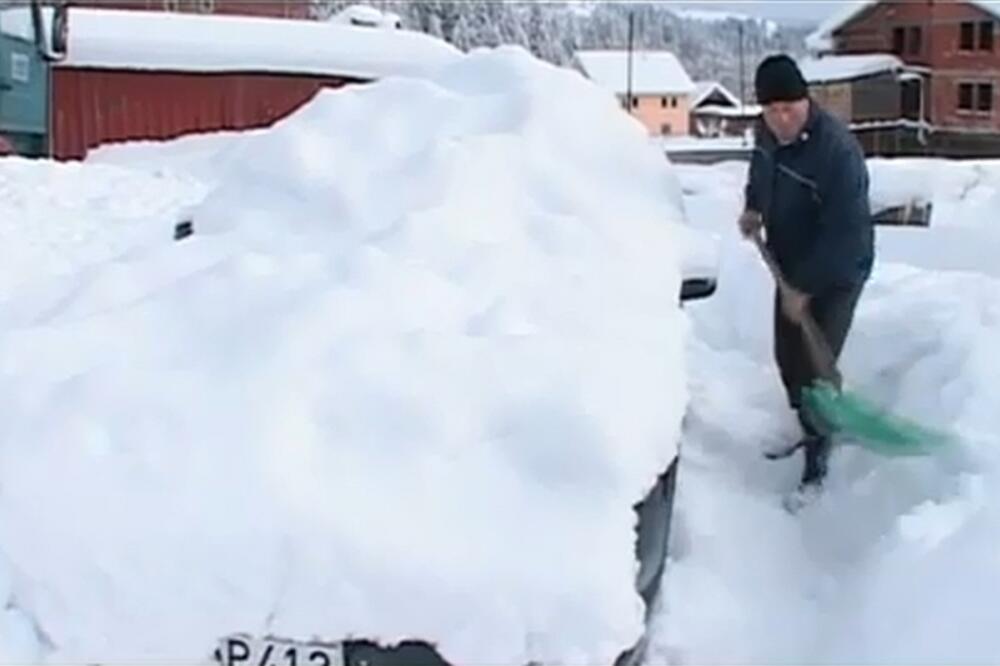 Rožaje, snijeg, Foto: YouTube