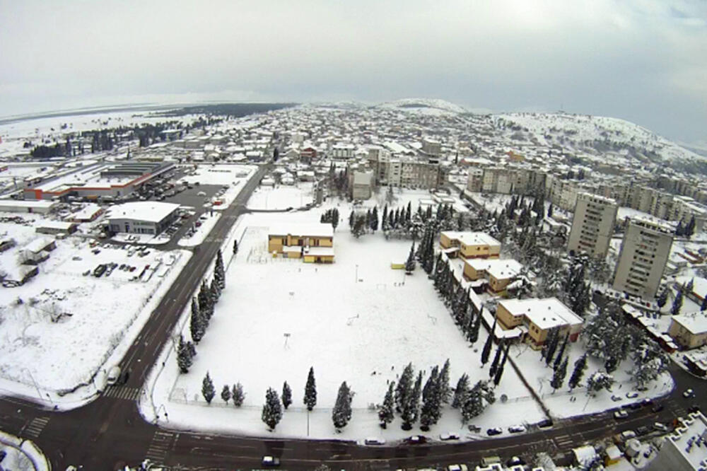 Podgorica snijeg, Foto: Velemir Sikimic