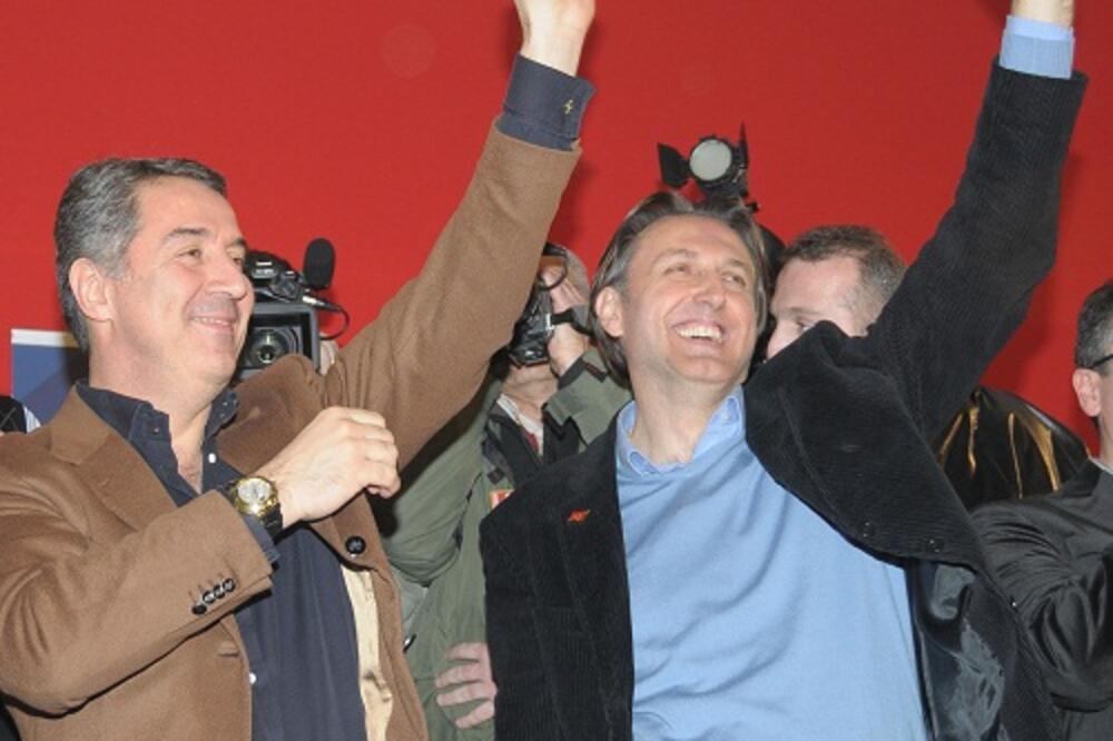 Milo Đukanović, Ranko Krivokapić, Foto: Savo Prelević