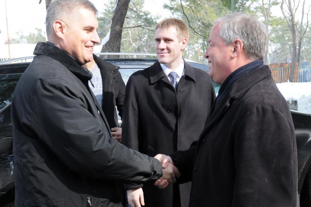 Brajović, Lukšić, Vuksanović, Foto: Savo Prelević
