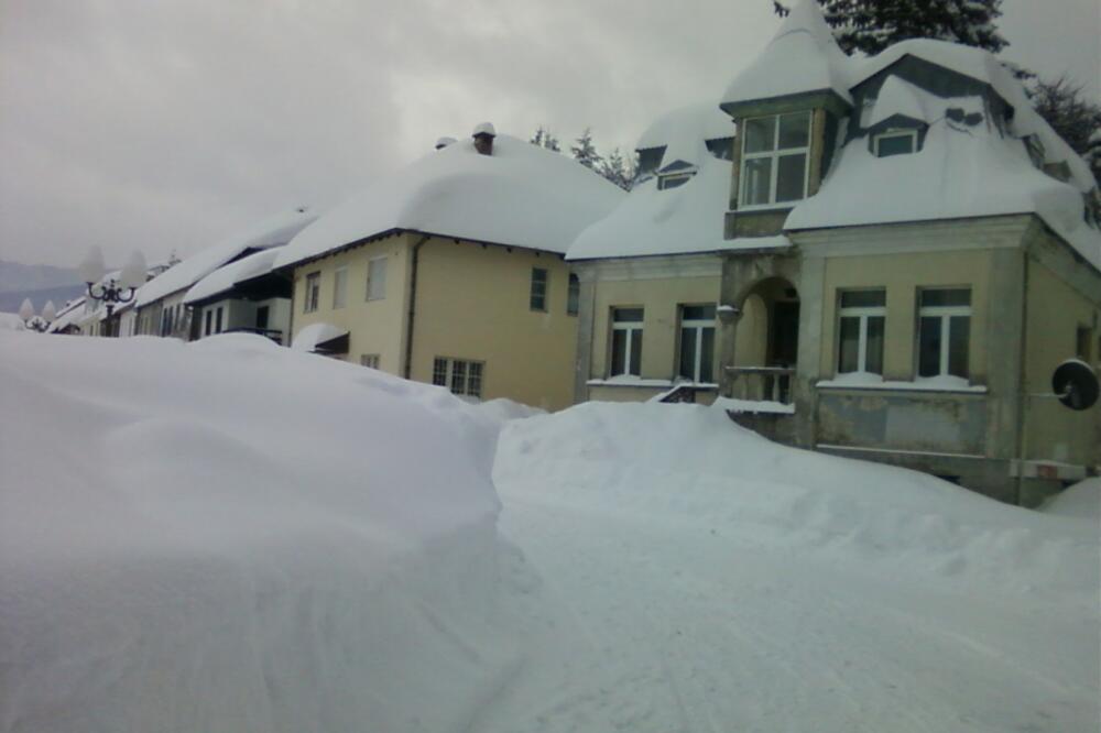 Kolašin, snijeg, Foto: Čitalac reporter