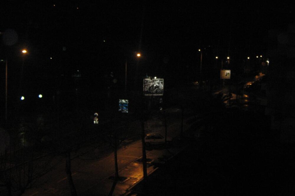 Ulcinj, javna rasvjeta, Foto: Samir Adrović