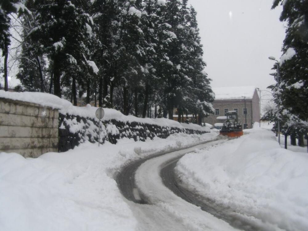 Danilovgrad snijeg