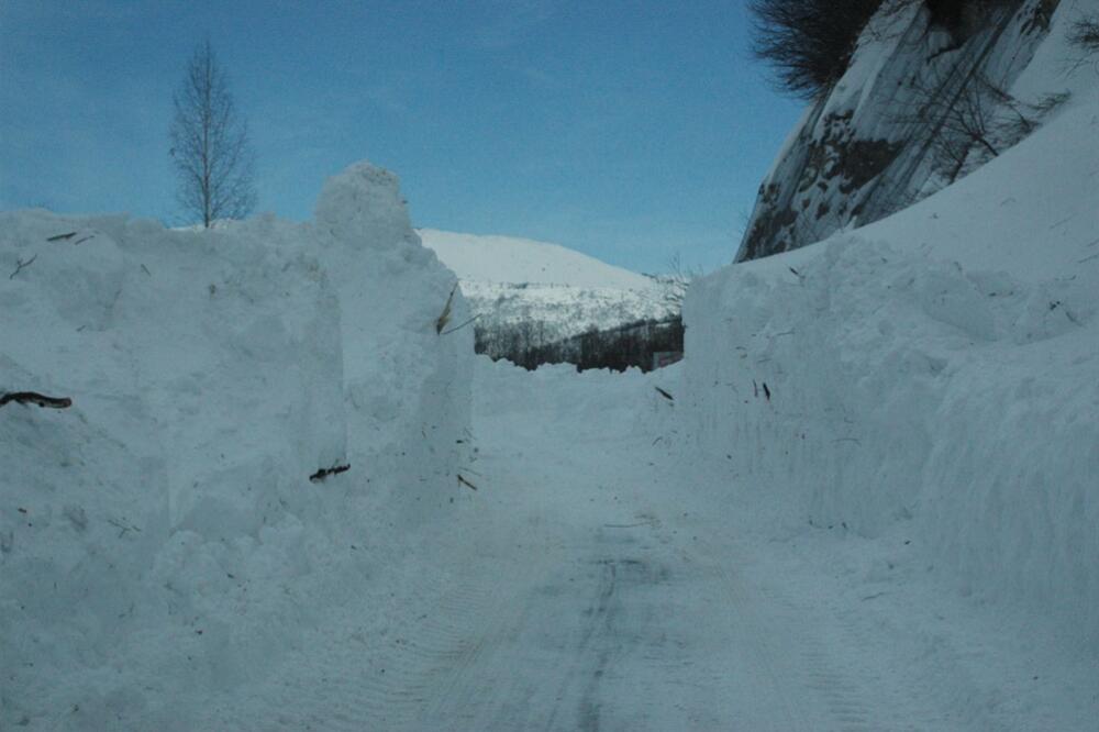 Put do Plužina snijeg, Foto: Svetlana Mandić
