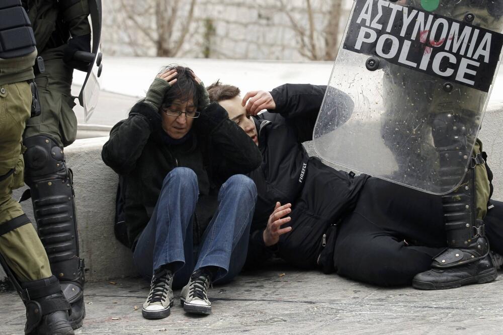 Grča Atina nemiri, Foto: Reuters