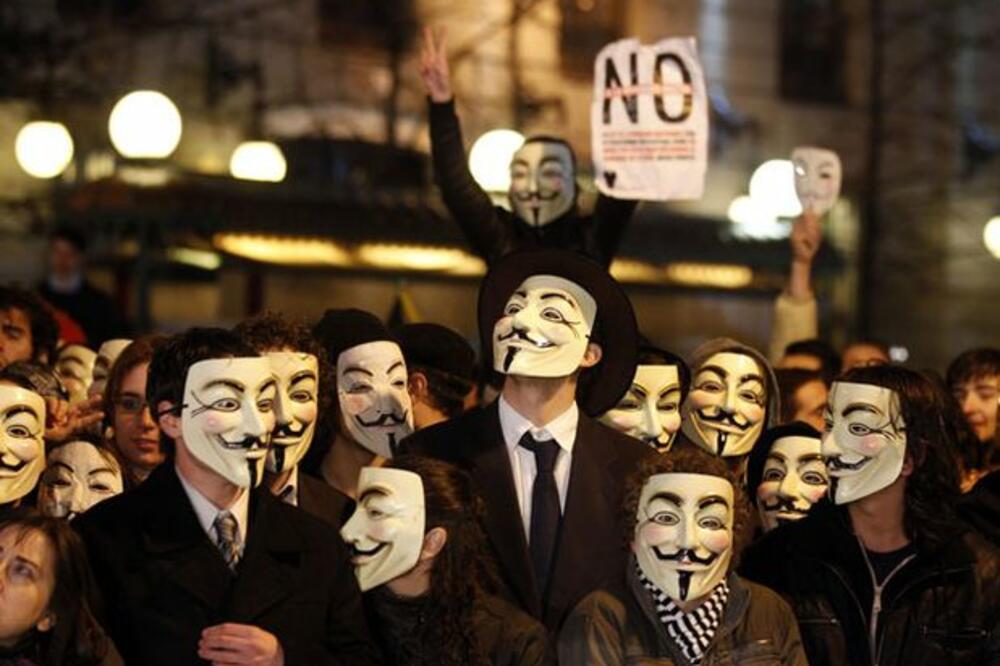 Anonimusi, Foto: Reuters