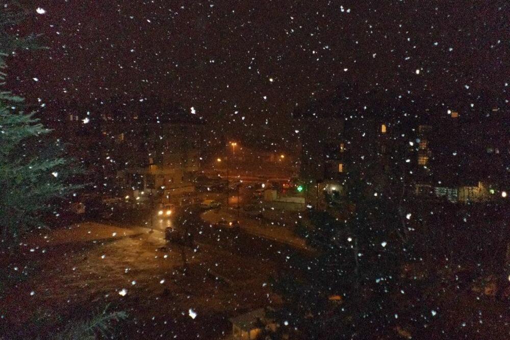 snijeg, Podgorica, Foto: Elvira Miler