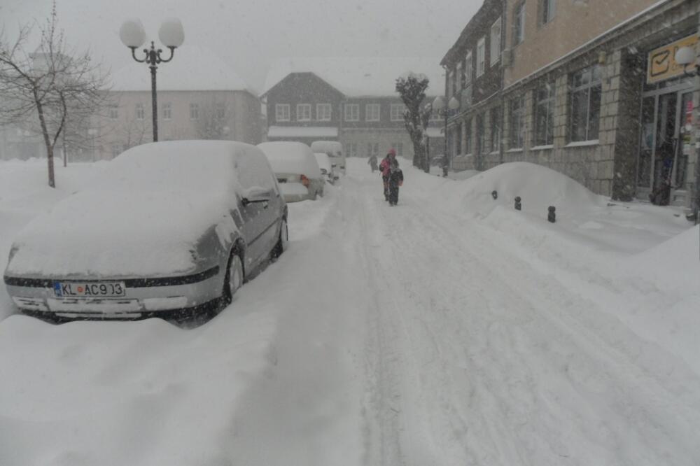 Kolašin, snijeg, Foto: Dragana Šćepanović