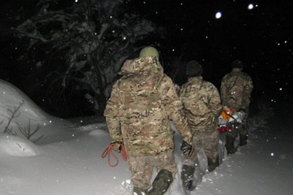 vojska akcija snijeg, Foto: Gov.me