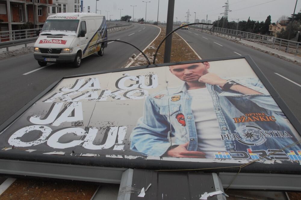 Danijel Alibabić bilbord, Foto: Vesko Belojević