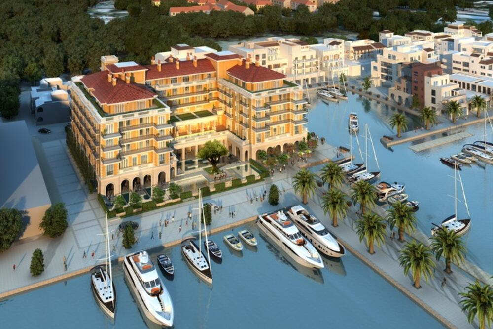 Animacija budućeg hotela u Porto Montenegru, Foto: ReardonSmithArchitects