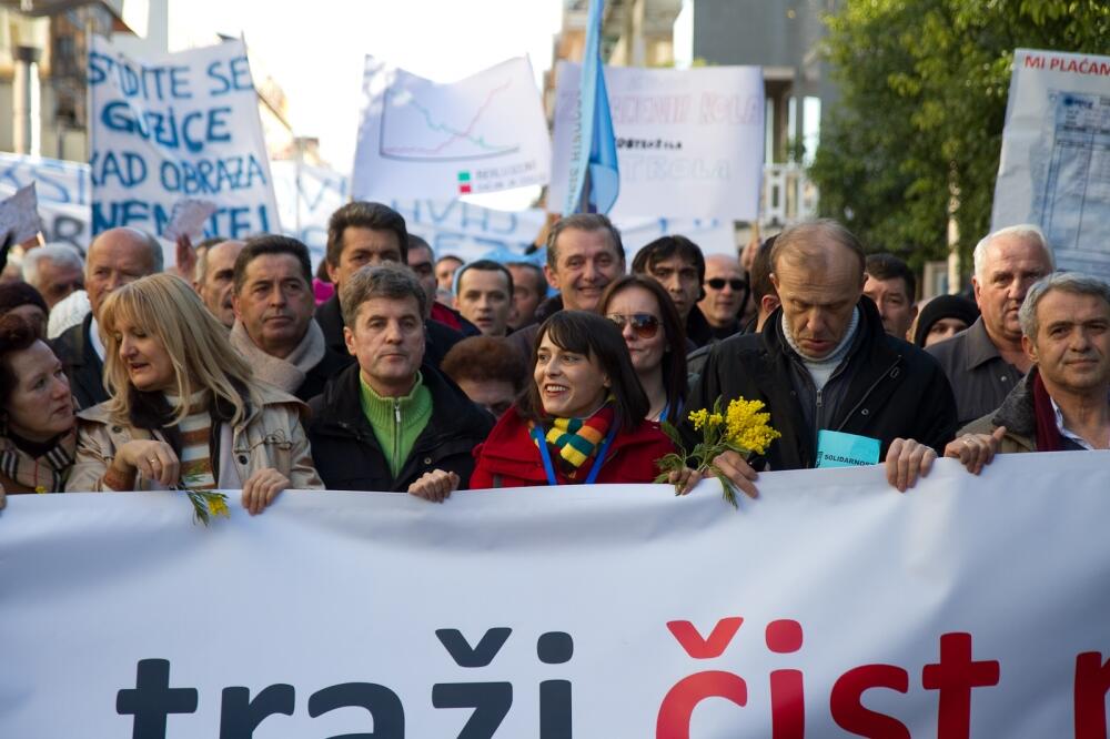 protest 21.01., Foto: Luka Bošković