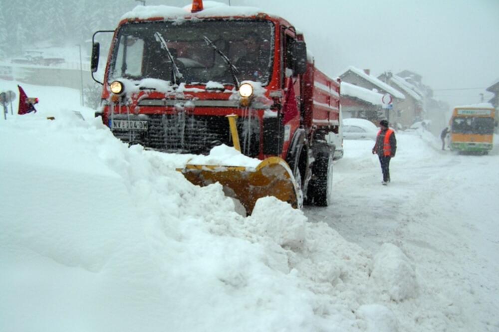 Snijeg Srbija, Foto: Beta/AP