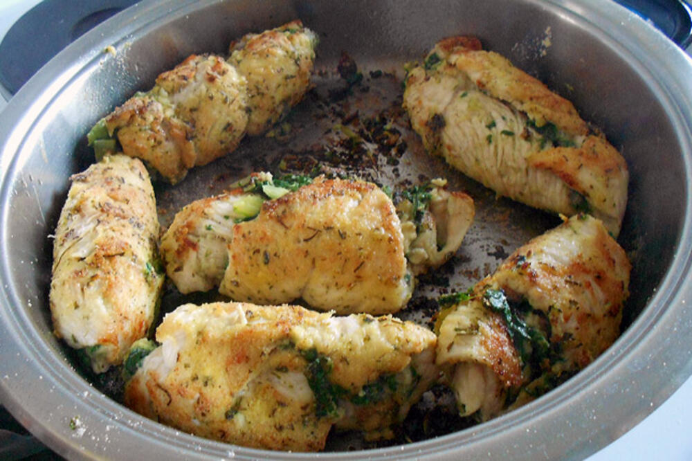 ćureće rolnice, Foto: Kuvajsam.com