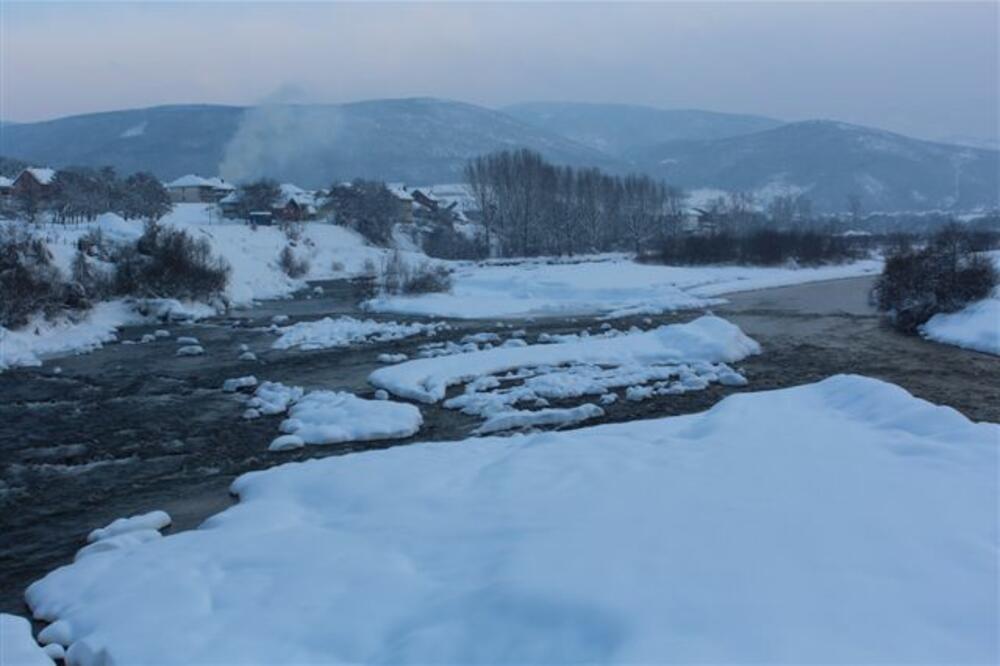 Berane, snijeg, Foto: Rabrenović