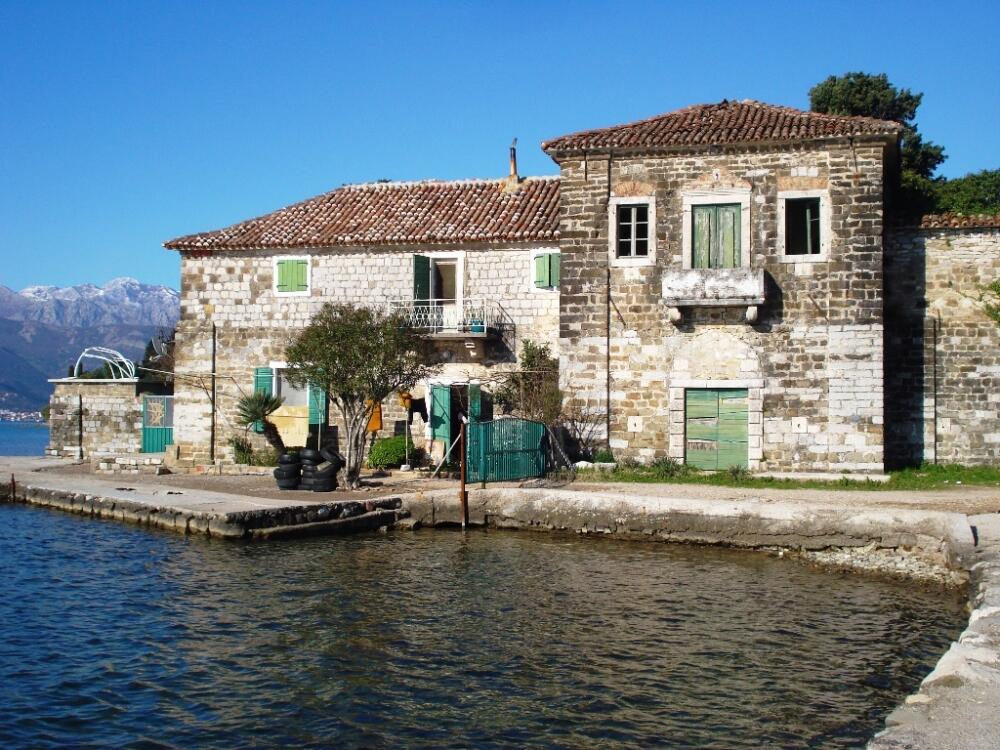 more, prčanj, kuća pored mora