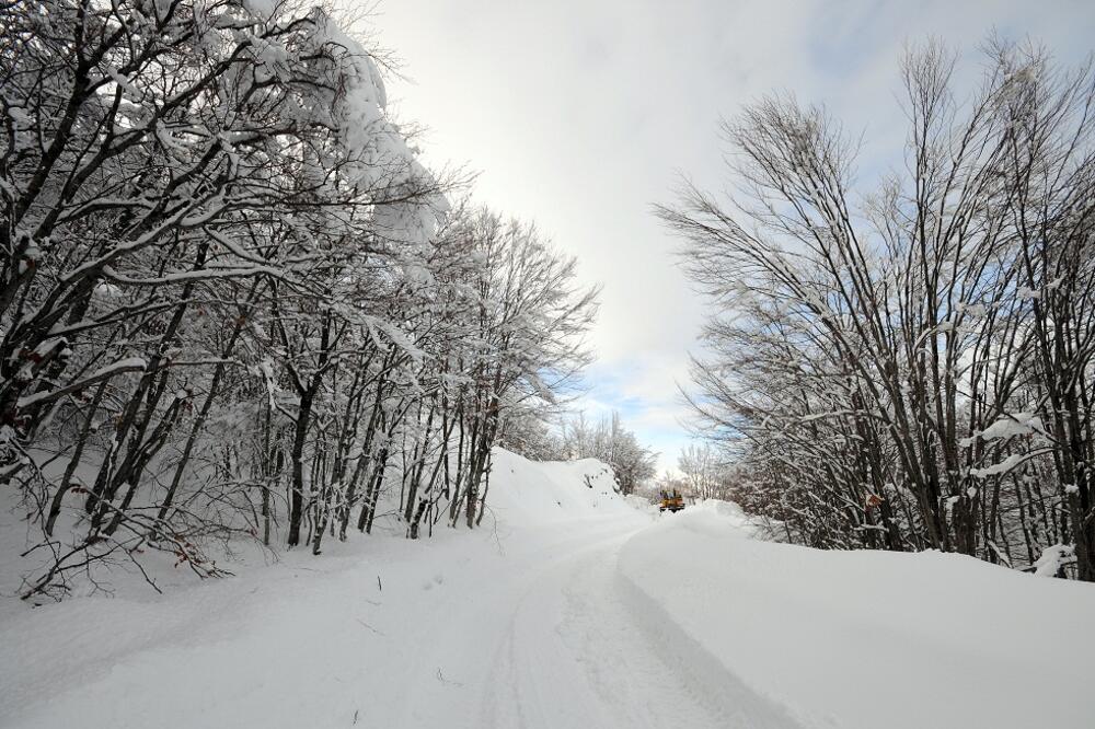 snijeg, ivanova korita, Foto: Savo Prelević