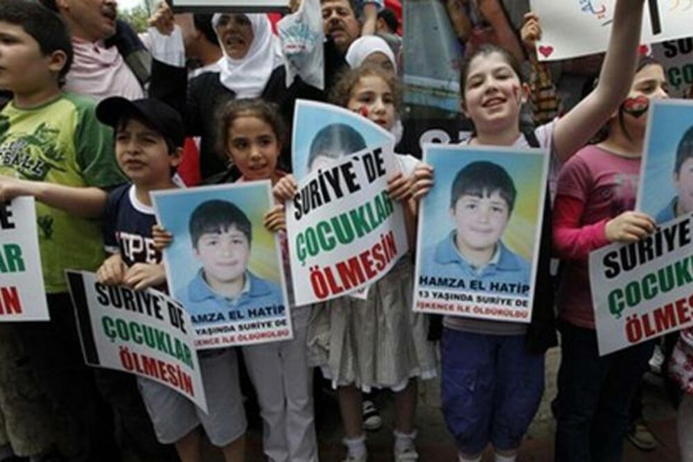 Sirija djeca, Foto: Alarabiya.net