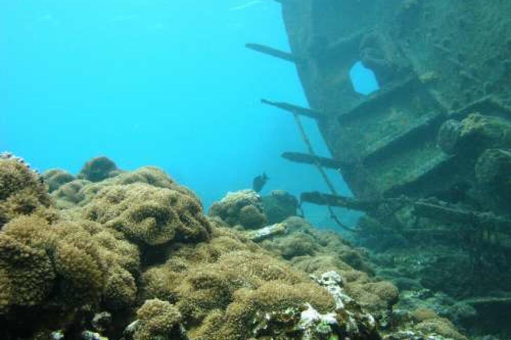 Potonuli brod, Foto: Gallery.usgs.gov