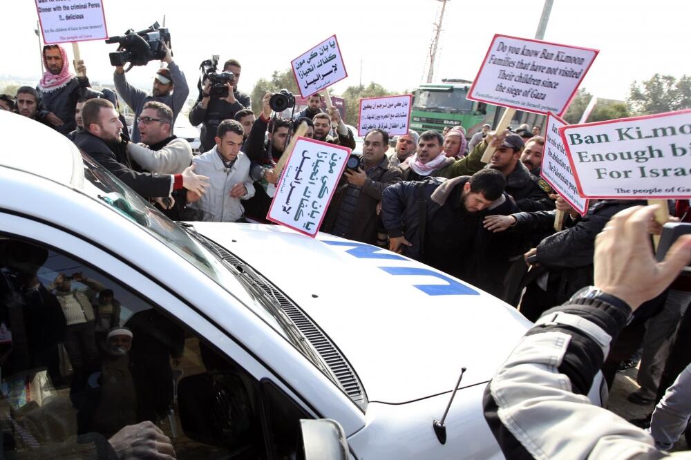 Ban Ki-mun Palestina, Foto: Reuters