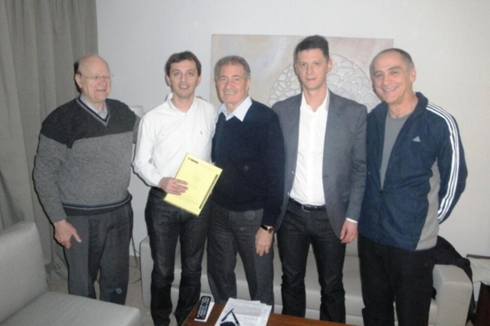 Potpisivanje ugovora RSCG - IHF, Foto: Rukometni savez Crne Gore