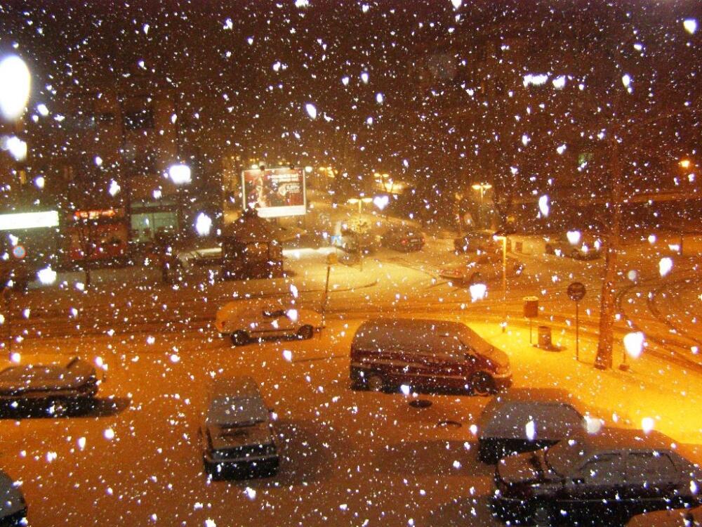 danilovgrad, snijeg