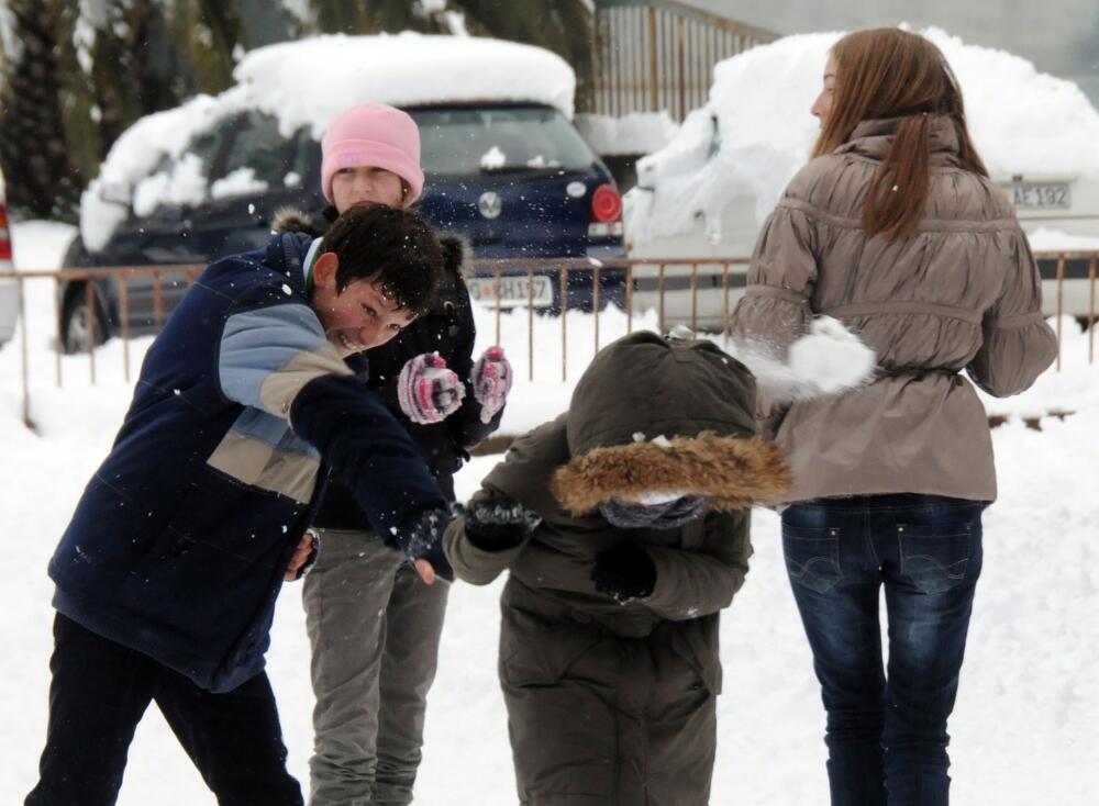 snijeg Podgorica