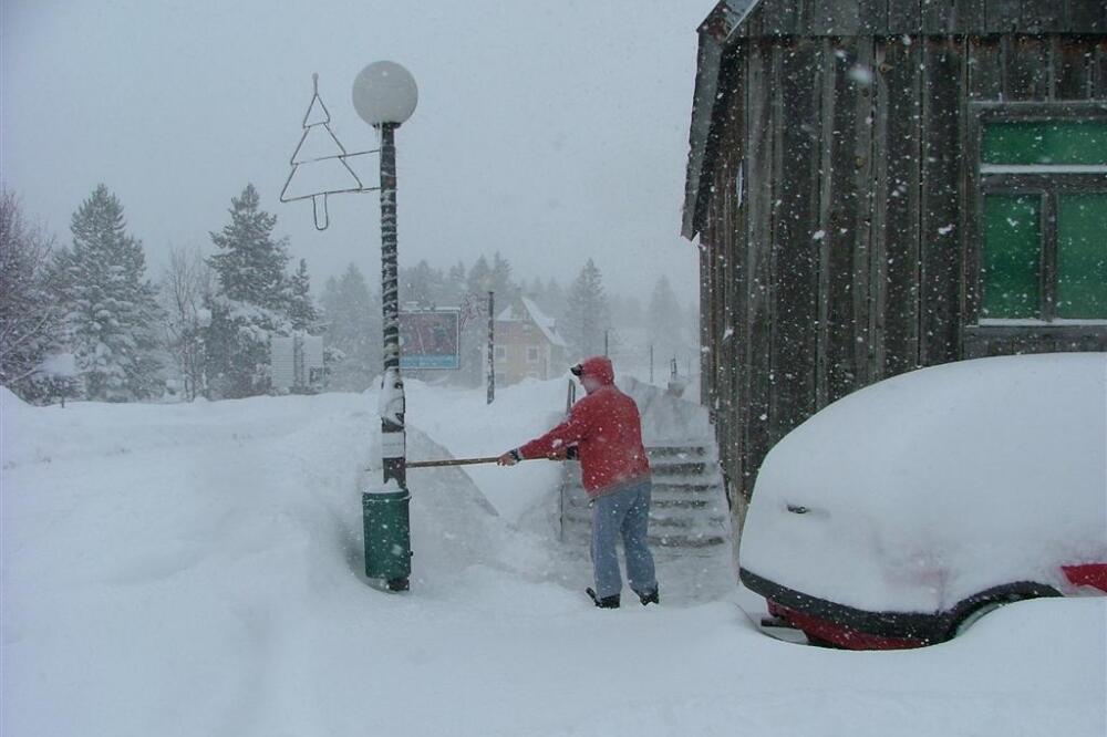 Žabljak, snijeg, Foto: Obrad Pješivac