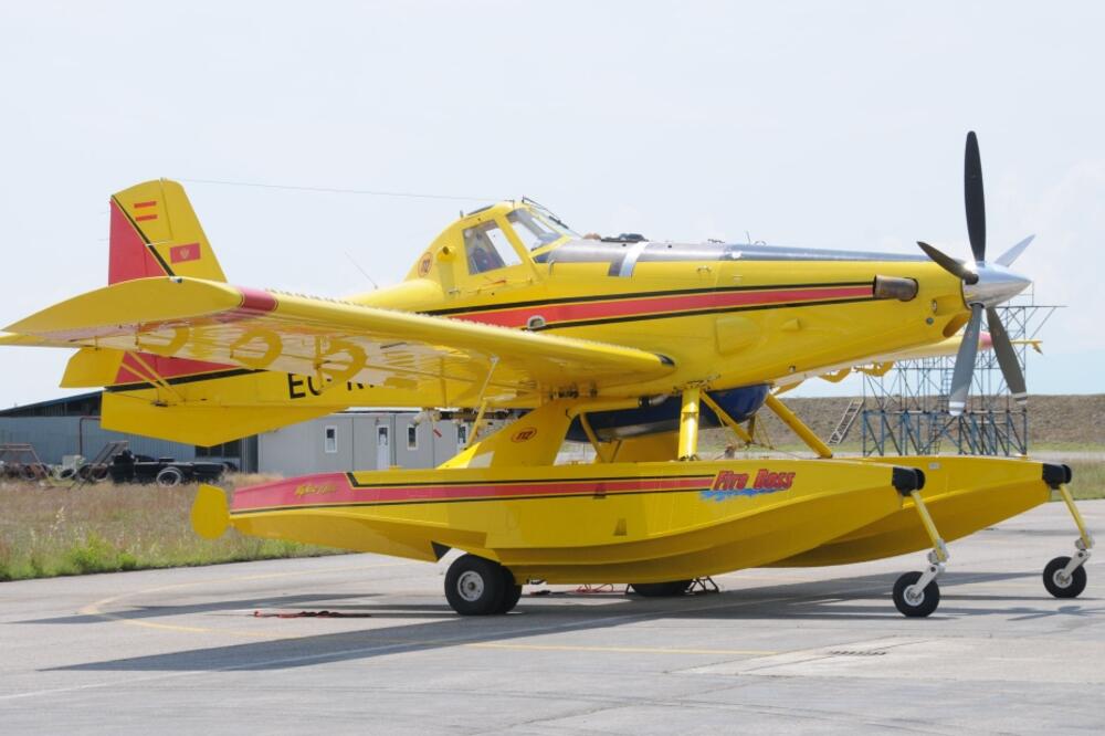avion požar, Foto: Arhiva "Vijesti"