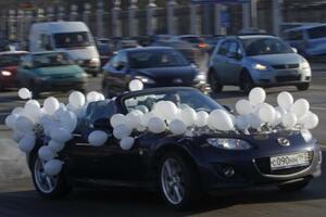 Moskovljani vozilima pokazali nezadovoljstvo Putinu