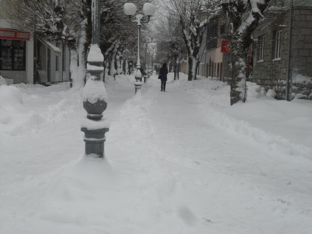 Kolašin, snijeg