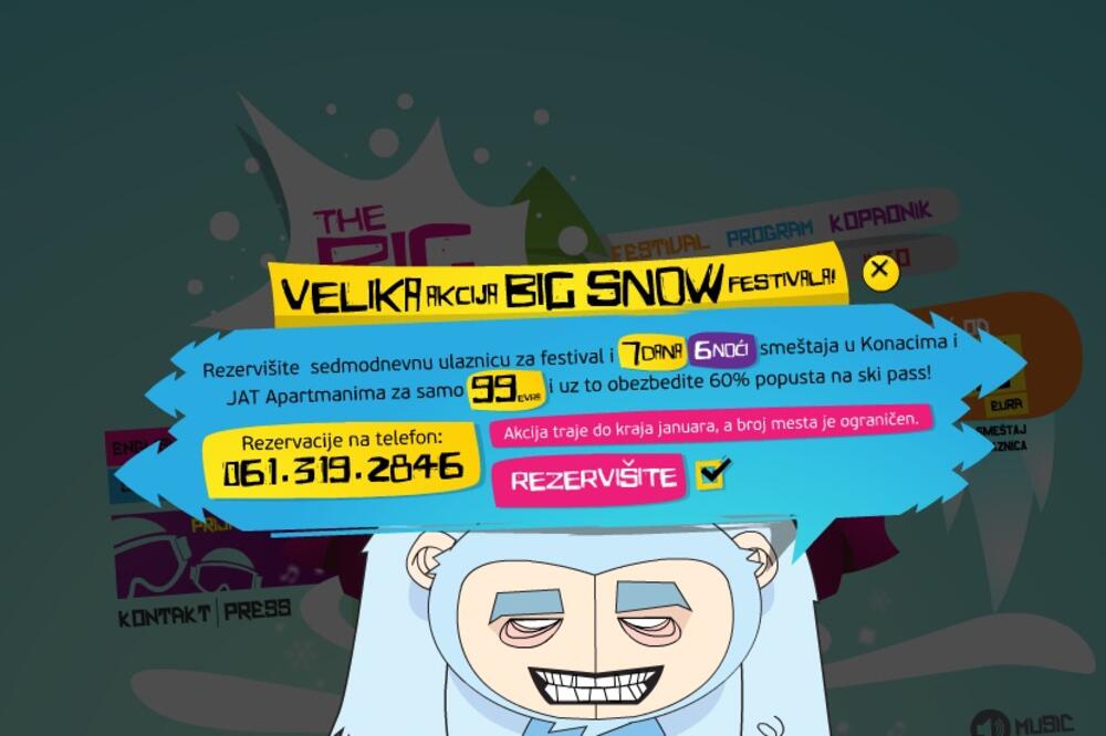 The big snow, Foto: Printscreen