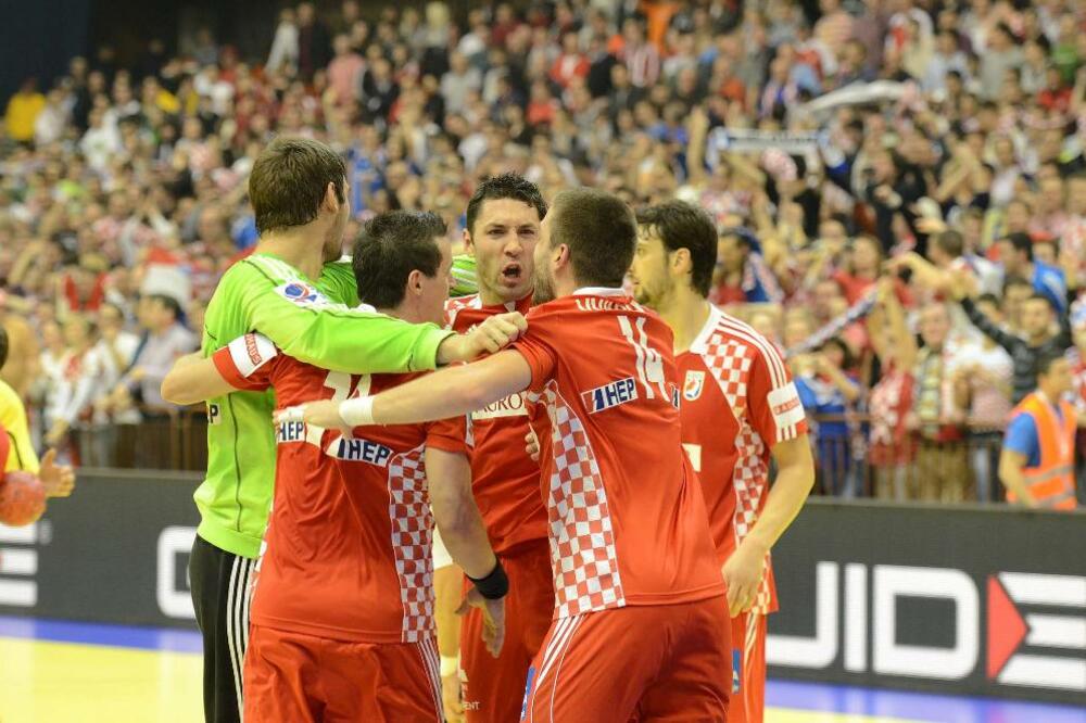 Rukometaši Hrvatske, Foto: Beta