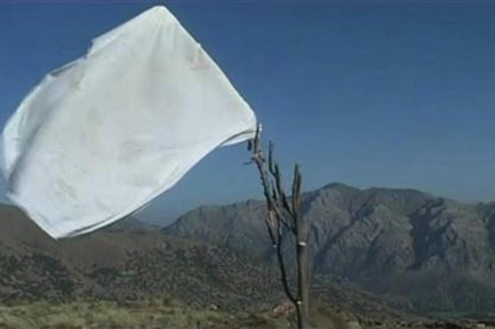 Pakistan, bijela zastavica, Foto: Rojters