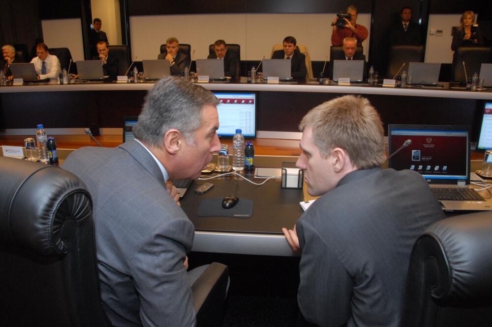 igor luksic, milo djukanovic, Foto: Vesko Belojević