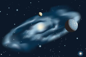 Mliječni put je bijele boje