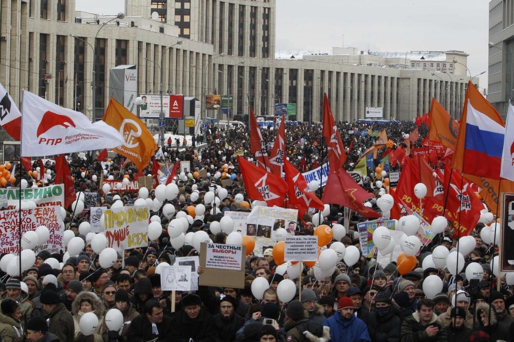 Moskva, protesti, Foto: Rojters