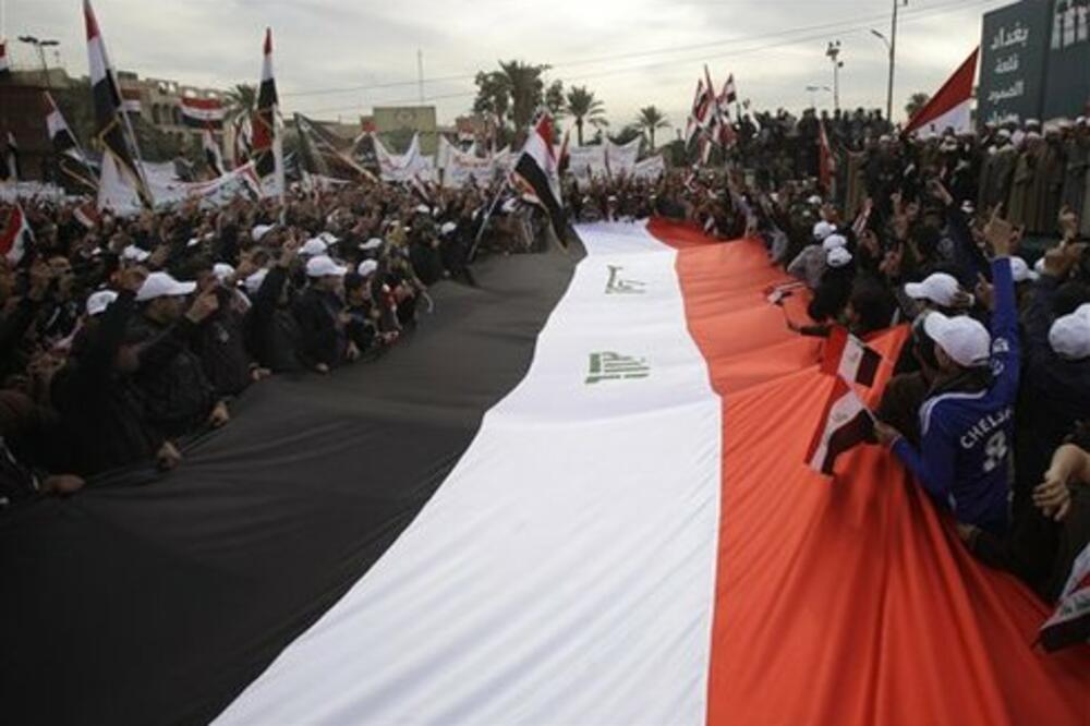 Irak proslava povlačenja američkih vojnika, Foto: Washingtonpost.com
