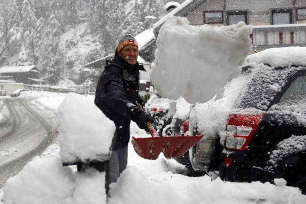 snijeg, Austrija, Foto: Rojters