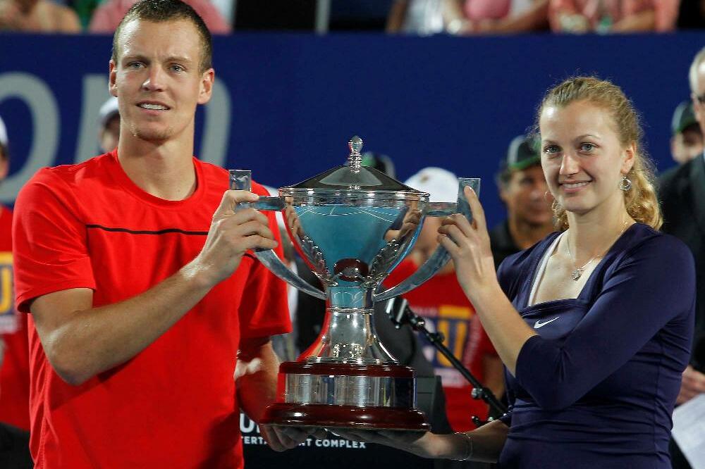 Berdih i Kvitova, Foto: Beta AP