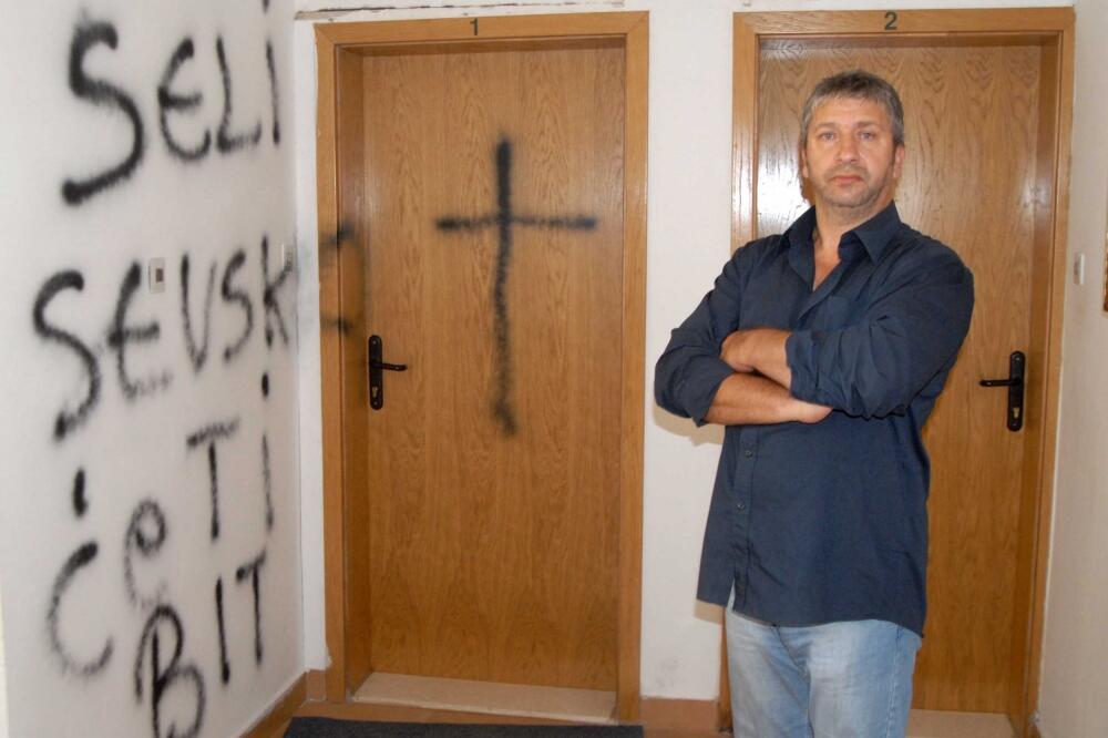 Rizo Alković grafit, Foto: Arhiva Vijesti
