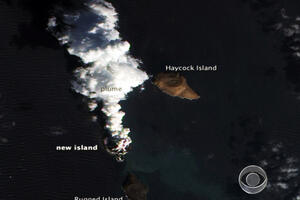 Vulkan stvorio novo ostrvo u Crvenom moru