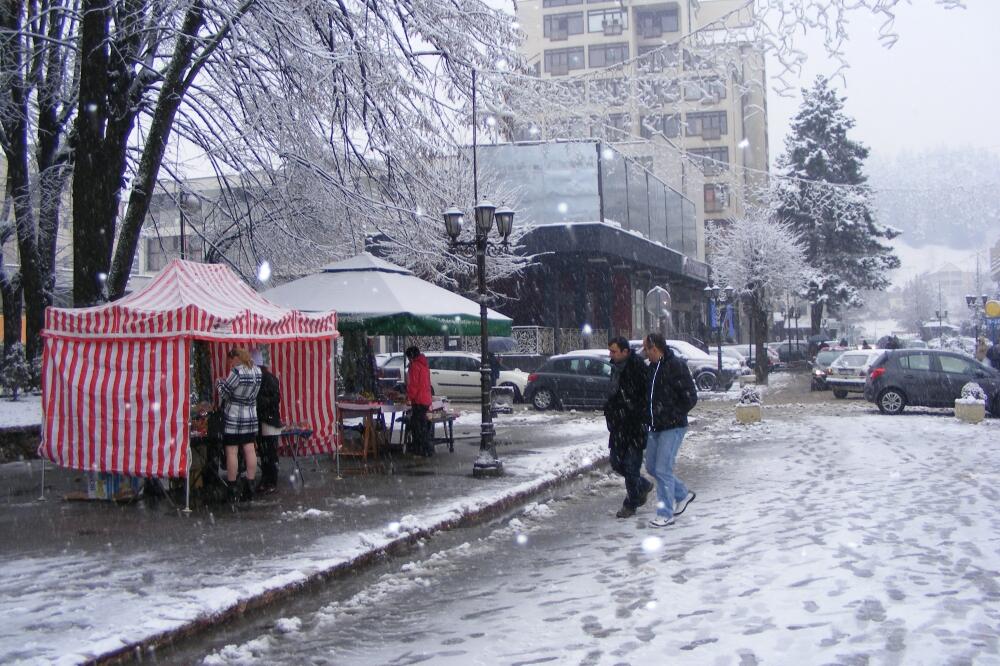 snijeg, Bijelo Polje, Foto: Beća Čoković