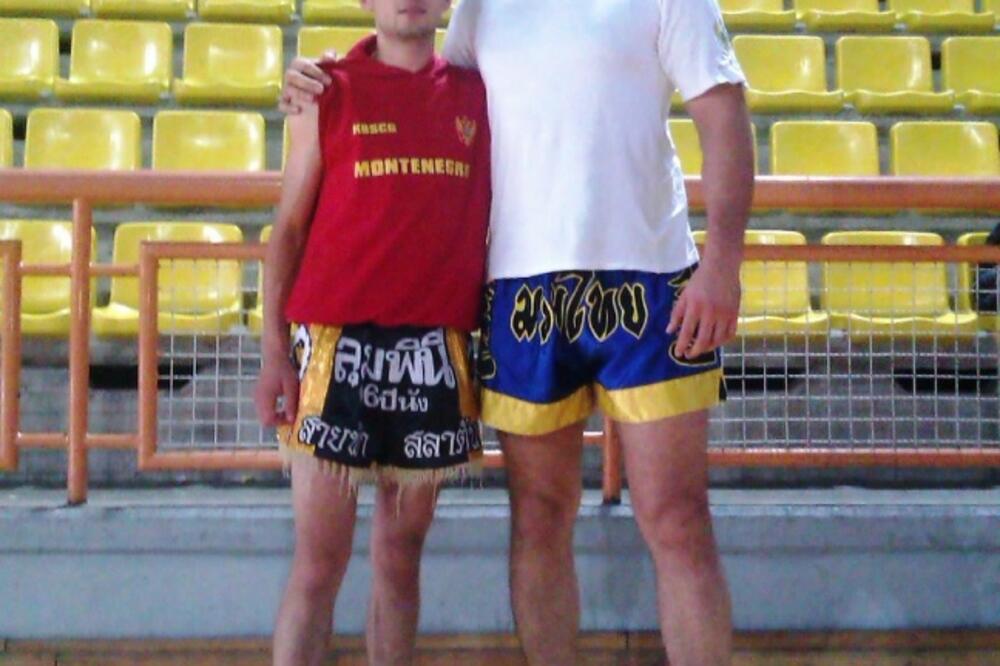 Nurković i Radonjić, Foto: Kik boks savez Crne Gore