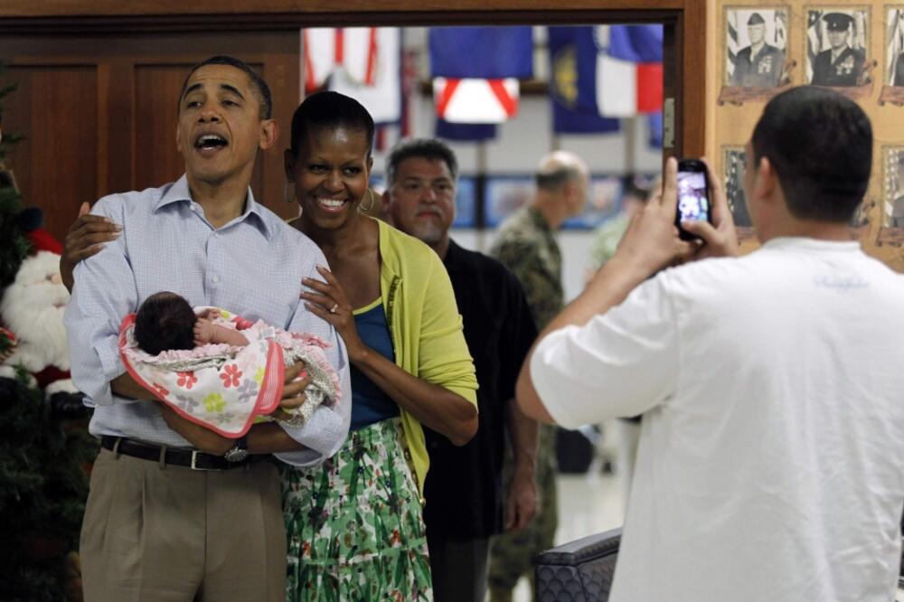 Barak Obama, Mišel Obama, Foto: Rojters